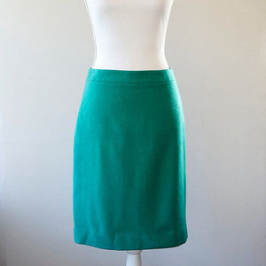 J. Crew Teal Pencil Skirt